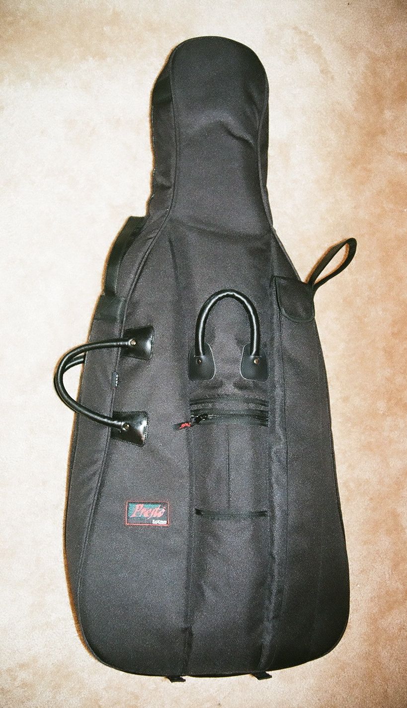 Presto cello bag/case for sale